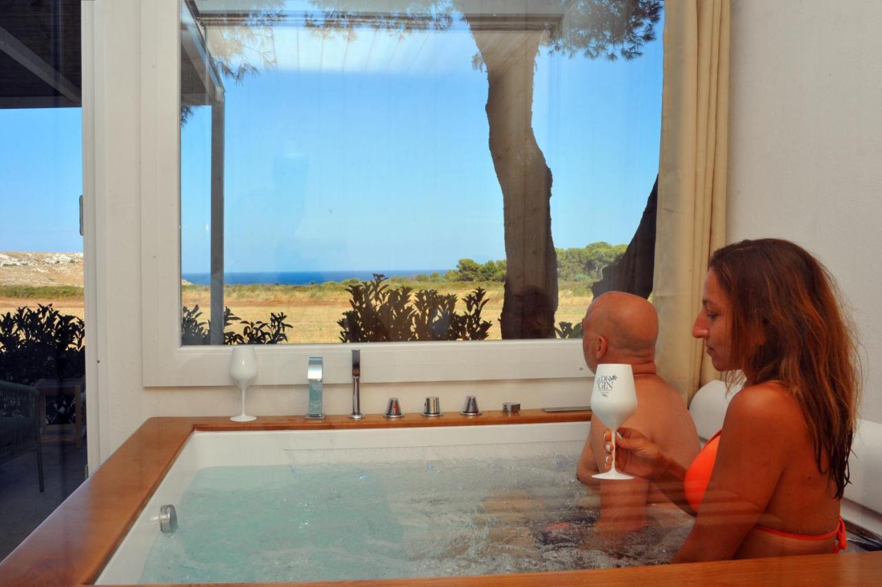 Tenuta L'Alba Di Monte Matino - Mobil Home Otranto Dış mekan fotoğraf